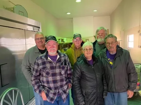 Helping Hands Food Pantry volunteers